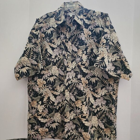 Pierre Cardin Hawaiian Shirt Large - Picture 1 of 11